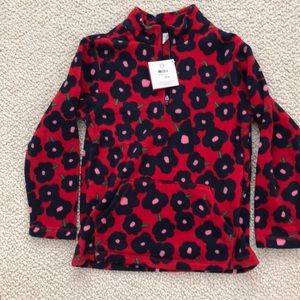 Hanna Andersson ¼ Zip Fleece Jacket-Sz 140